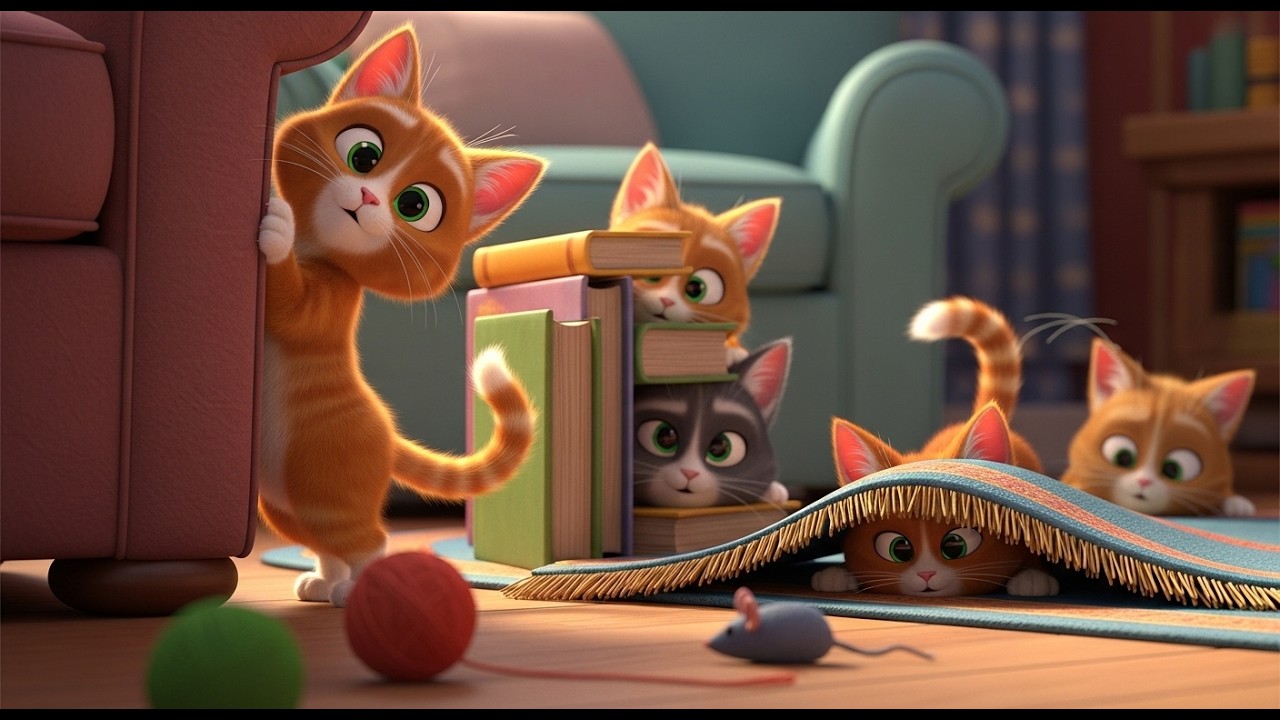 🌞 Cats Have a Play Day | Meow Meow Ways Song for Toddlers