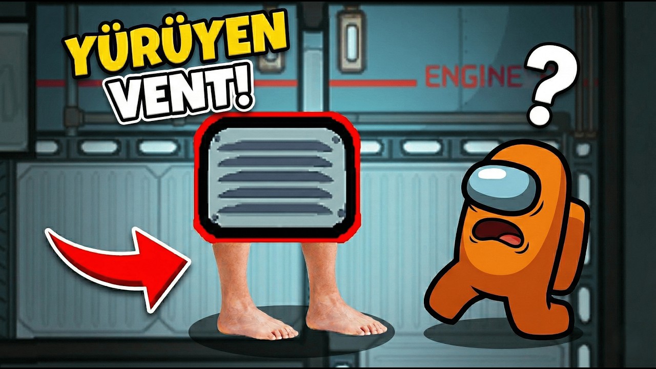 TÜRKİYE'DE İLK VE TEK! AMONG US'A YÜRÜYEN VENT EKLEDİK! 😱 | SÜLLÜ