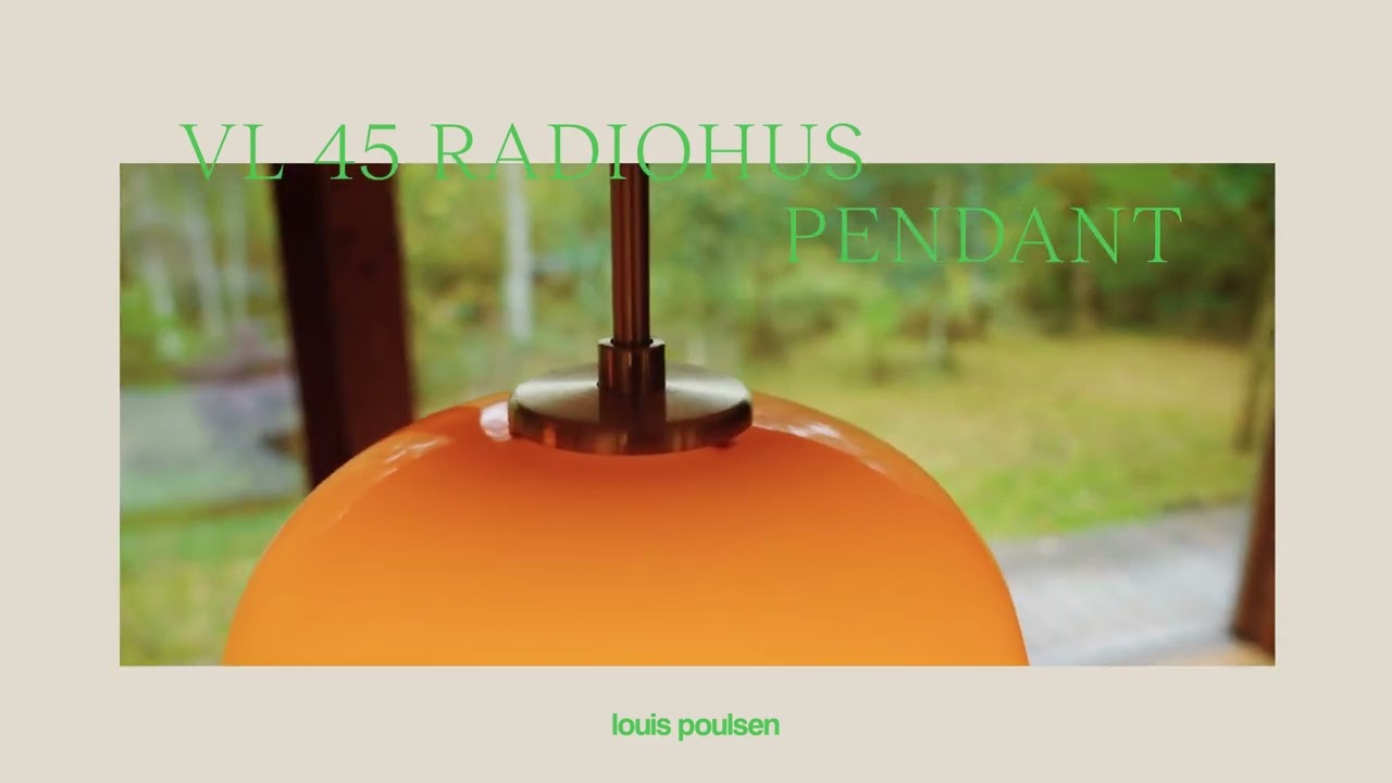 Louis Poulsen&rsquo;s VL 45 Radiohus Pendant in Delightful Colors