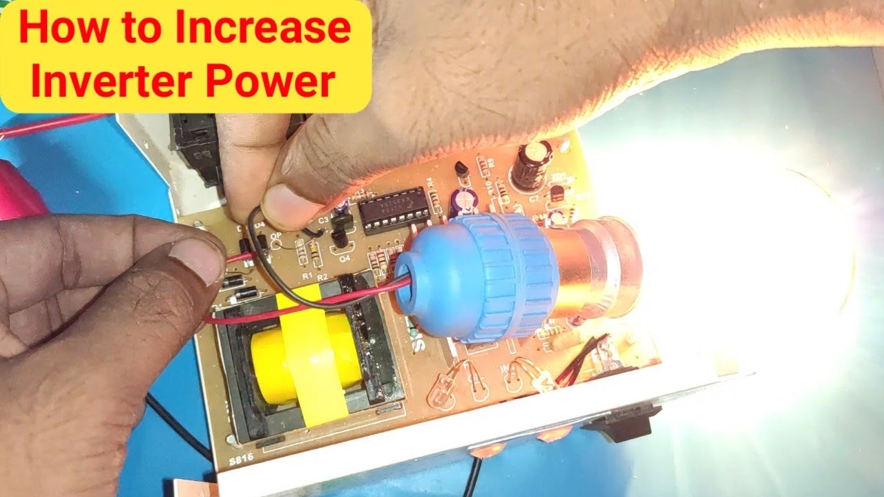 How can I make my power inverter more powerful