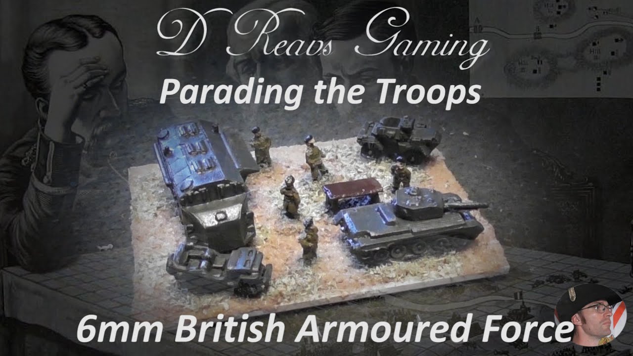 Parading the troops | British Army | 6mm | WW2 |  PTT22