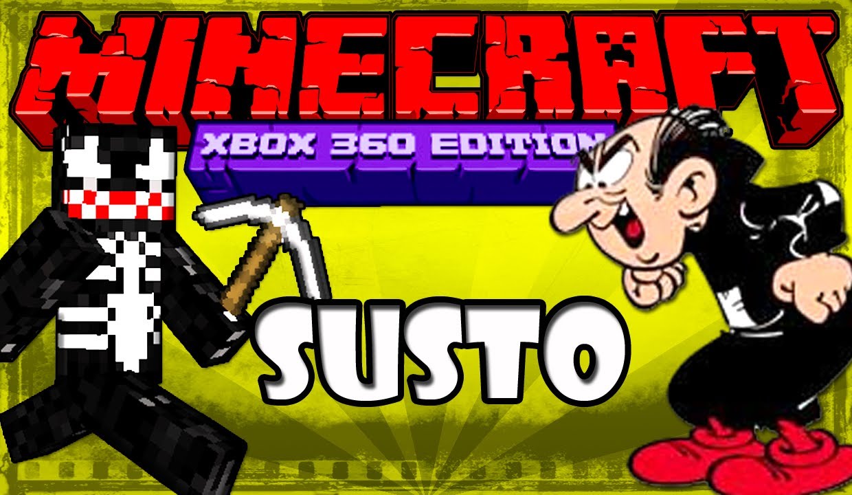 Minecraft Xbox 360 - Caverna Monstruosa do Gargamel XD #3