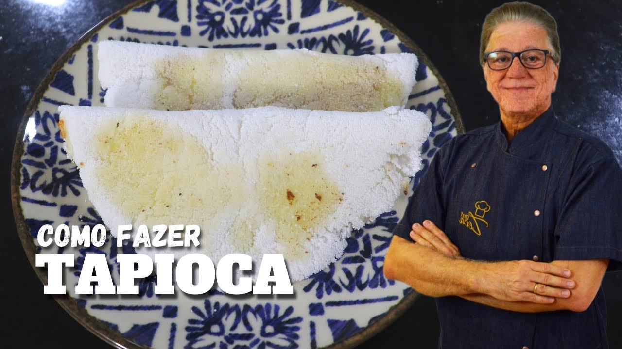Como fazer tapioca | Cozinha básica | Chef Zeca