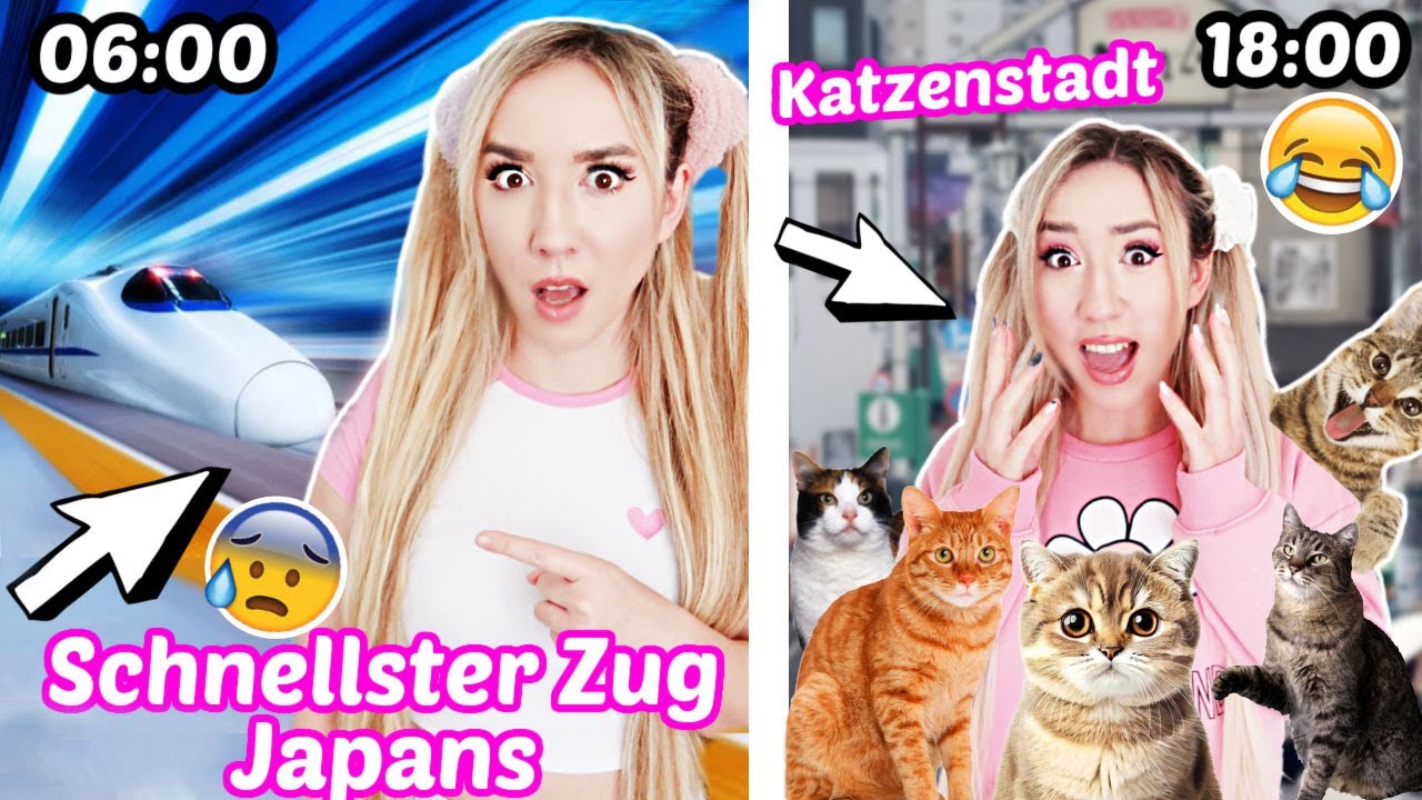wie schnell ist BULLET TRAIN SHINKANSEN in JAPAN wirklich? (DINGE die DU in CAT TOWN TOKYO machen..)
