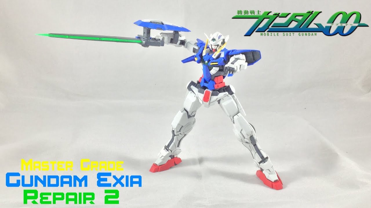 Master Grade Gundam Exia Repair 2 Review