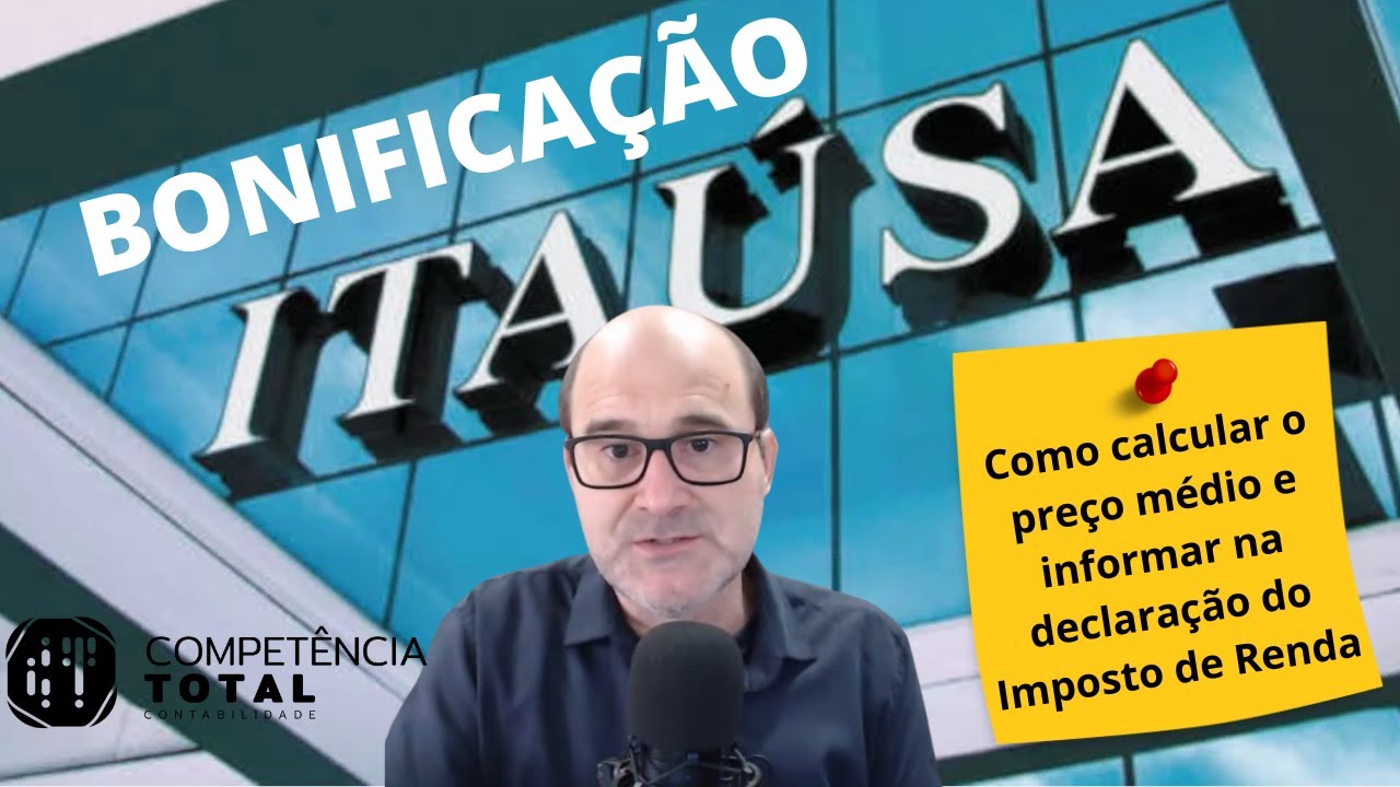 Bonificação de ações Itaúsa - preço médio e declaração