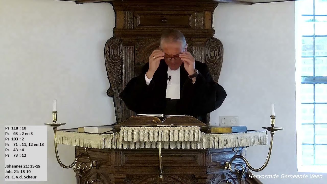 Live stream HGV - Morgendienst 11 april 2021 - ds. C. v.d. Scheur (Eemnes)