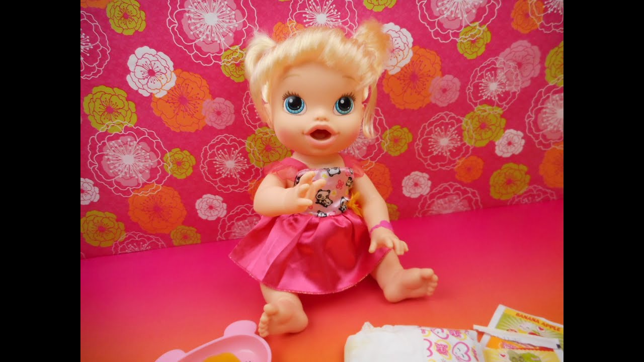 HASBRO BABY ALIVE MY BABY ALL GONE DOLL VIDEO REVIEW