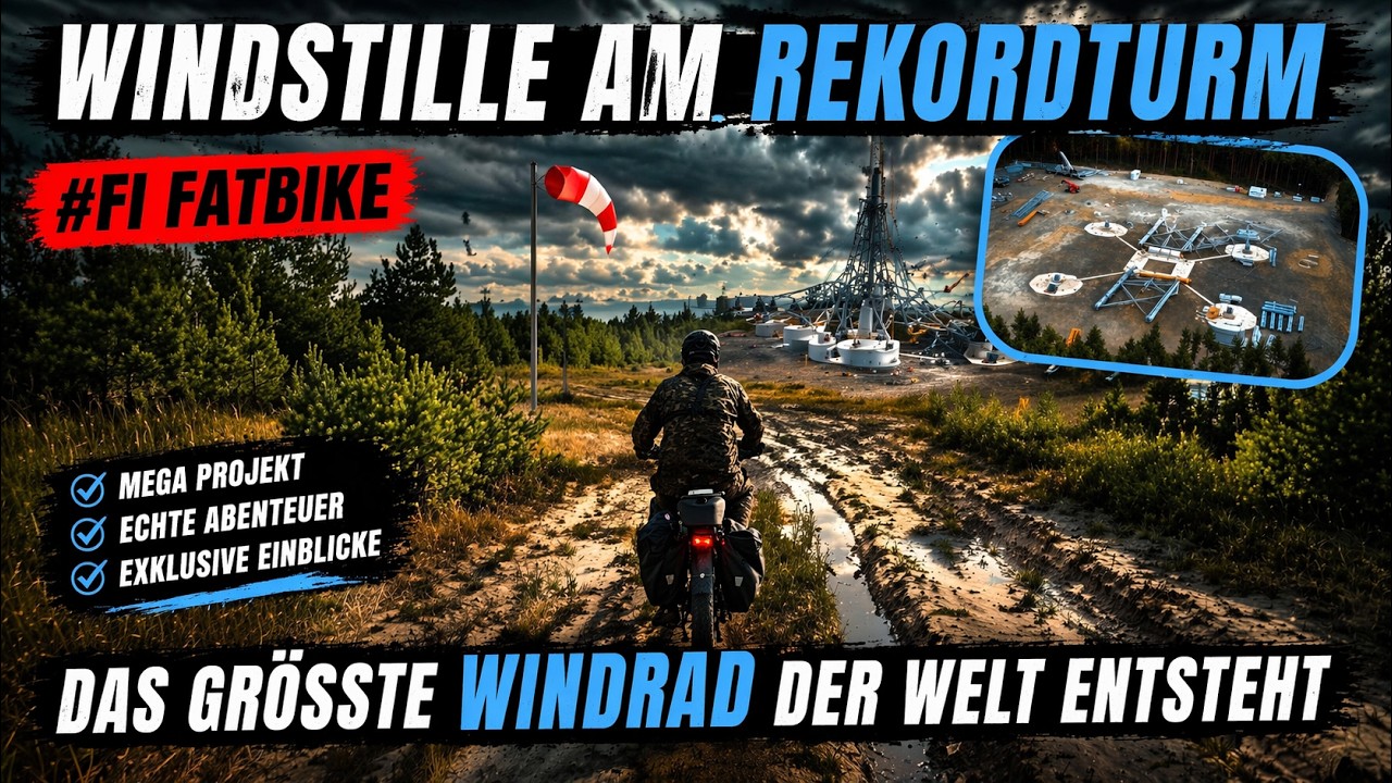 🎥 Alle drehen durch - bis auf das Weltrekord Windrad | Baustellen-Blues zu Schipkau