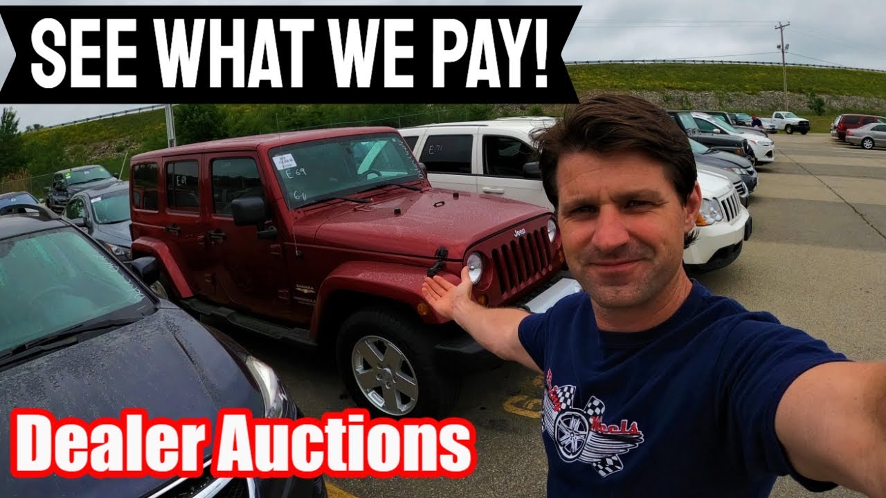 Are Jeep Wranglers Overpriced even at a Dealer Auction? - Flying Wheels