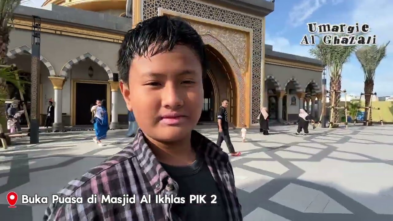 Umargie Buka Puasa di Masjid Al Ikhlas PIK 2 Jakarta