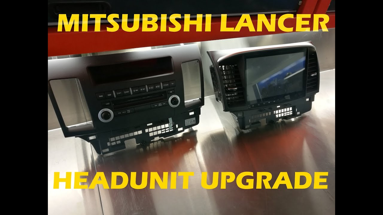 Mitsubishi Lancer - Stereo/Headunit replacement to SatNav Android unit