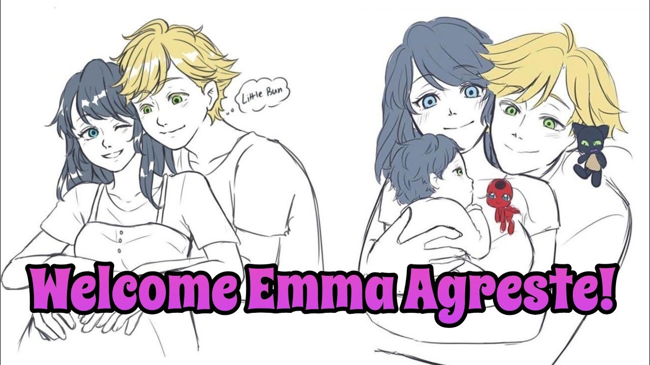 Marinette Gave Birth|Welcome Emma Agreste!|Adrienette Vlogging|Ep137