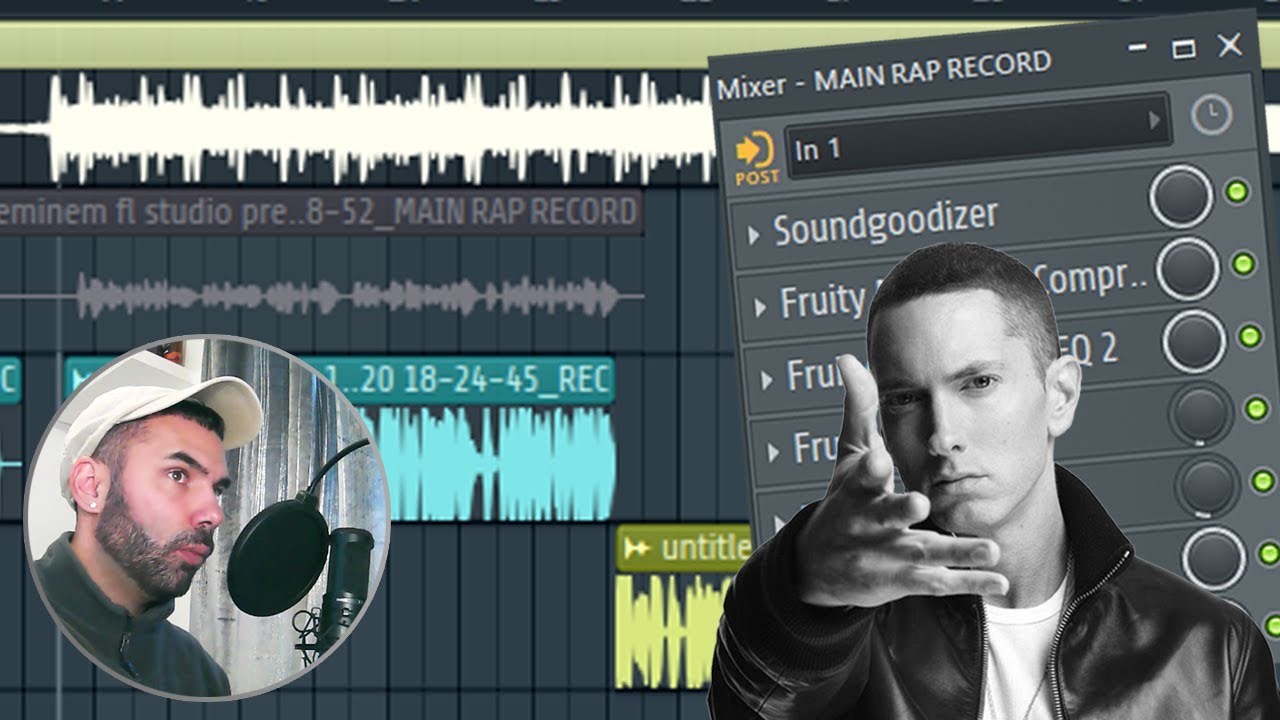 Настройки вокального рэпа Эминема в FL Studio 🎤 (бесплатные пресеты вокала Эминема)