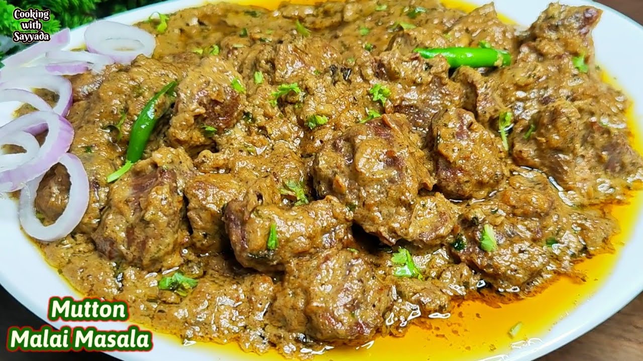 Mutton Malai Handi Recipe, Try This Delicious Mutton Masala Recipe | Bakra Eid Special Mutton Recipe