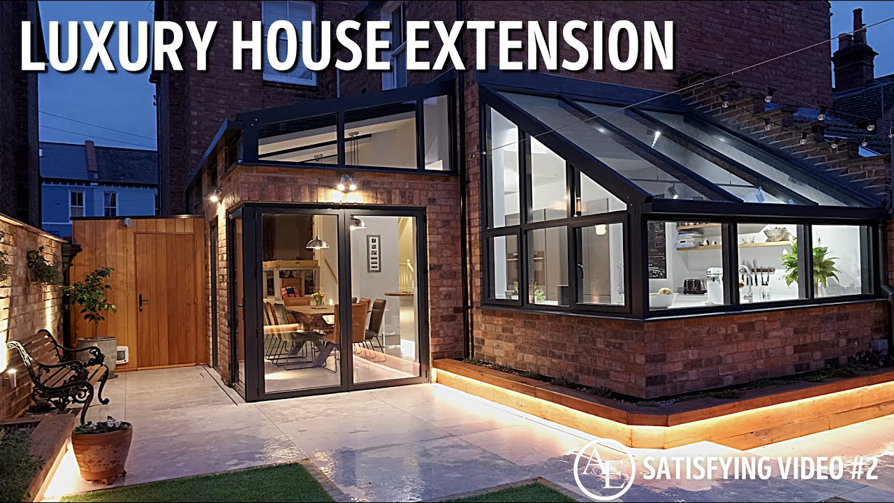 Luxury House Extension - Satisfying Video