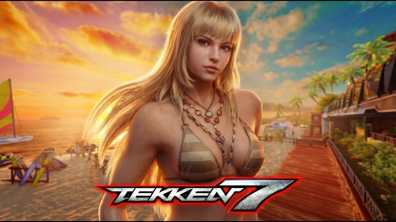 TEKKEN 7 LIDIA Stage Theme Island Paradise FINAL ROUND [ TEKKEN 4 Kitsch ] Extended Music Video OST