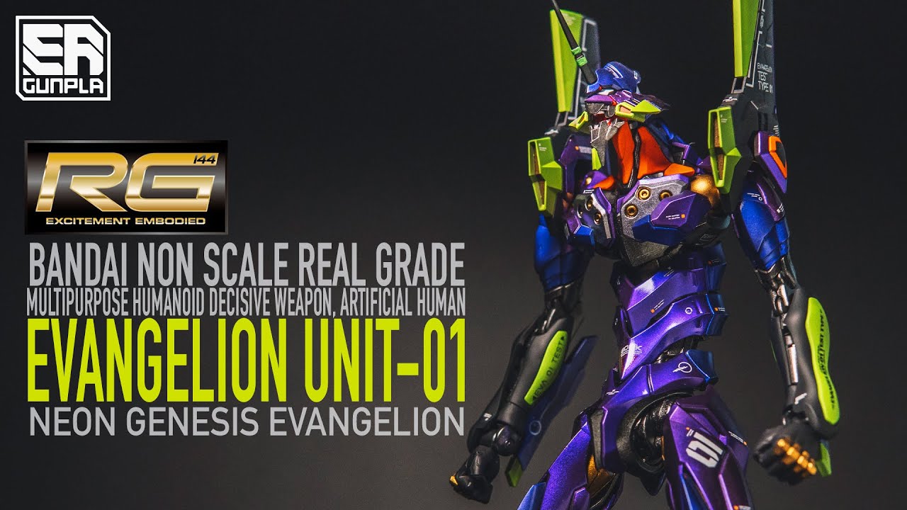 CUSTOM PAINT RG EVANGELION UNIT-01 METAL BUILD COLOUR