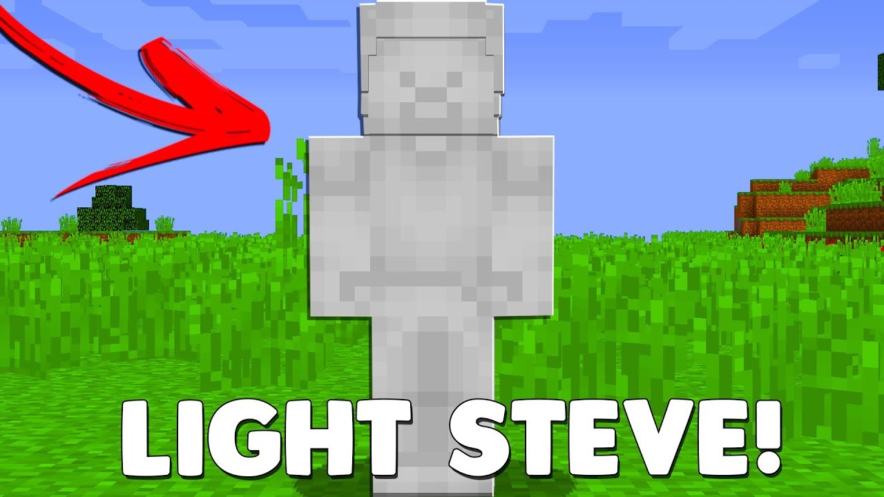 I saw LIGHT STEVE in MINECRAFT! (Minecraft Steve Saga)