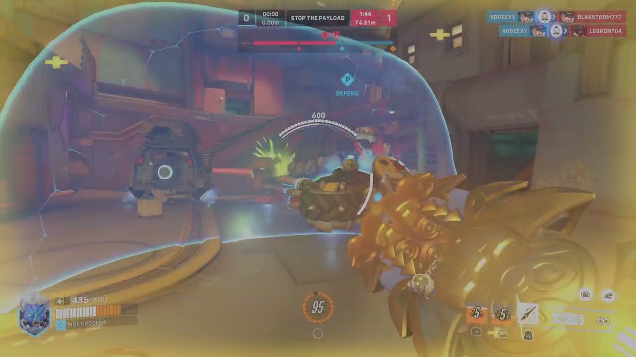 How to DOMINATE with Orisa (Push the Payload at JunkerTown) | Overwatch 2 | 4K 60fps | PS5