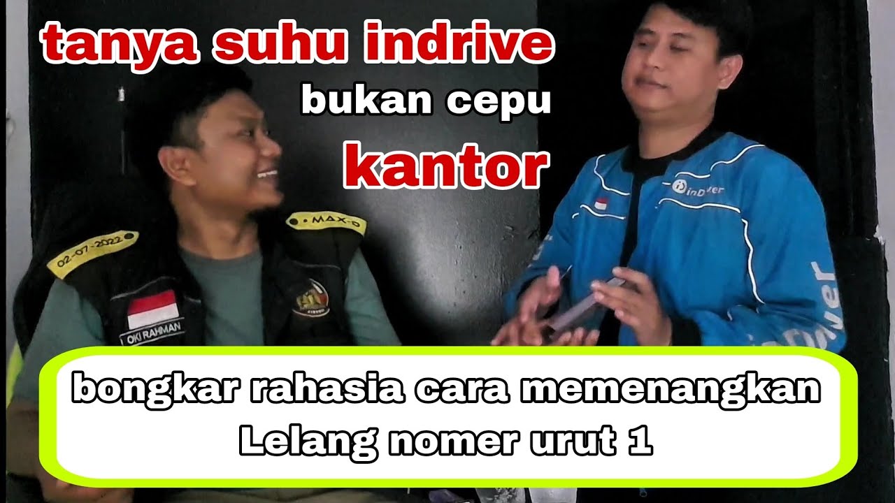 bongkar rahasia cara menang Lelang customer indriver