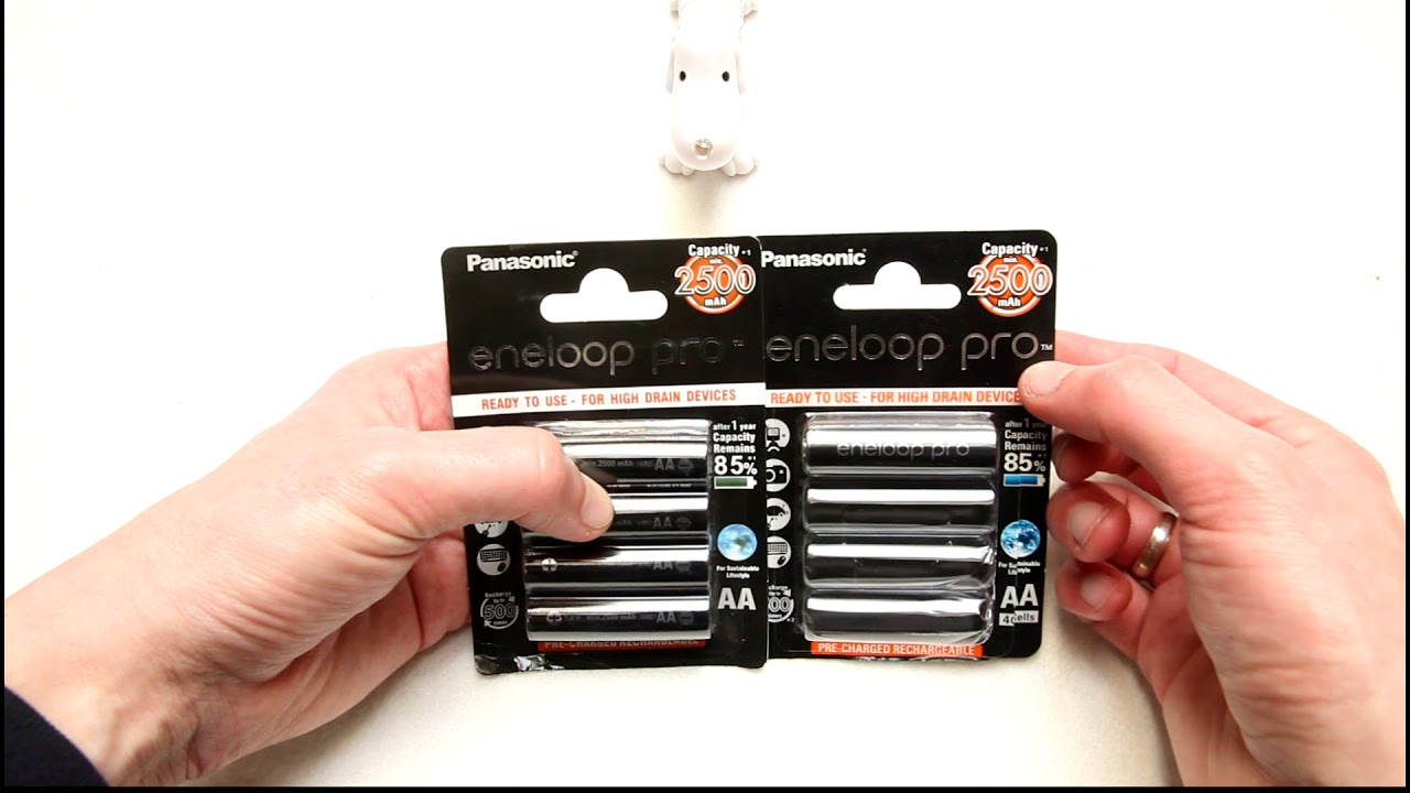 Fake Eneloop AA PRO rechargeable batteries. Still there in 2023! (Here is the test)
