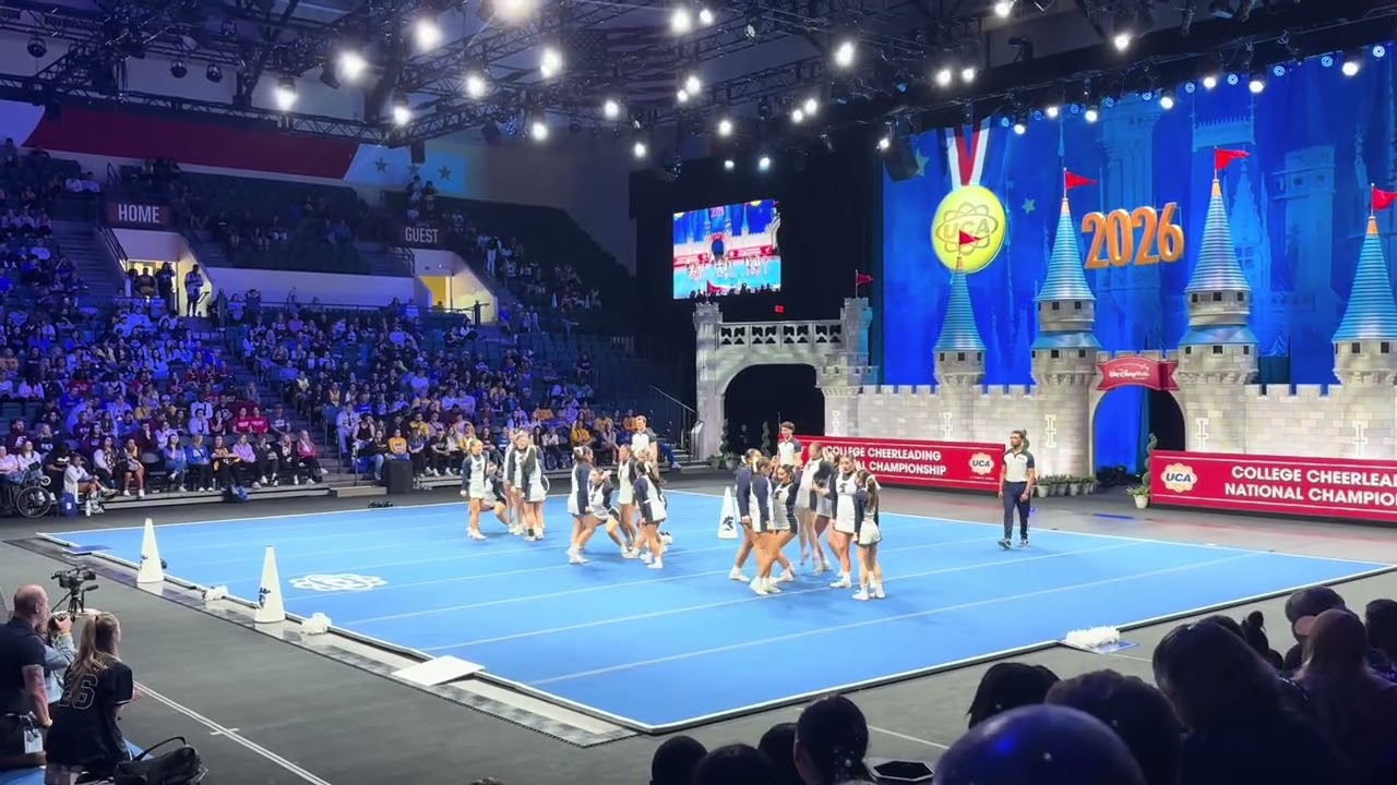 #jessupuniversity #cheer #cheernationals ￼#collegecheerleading