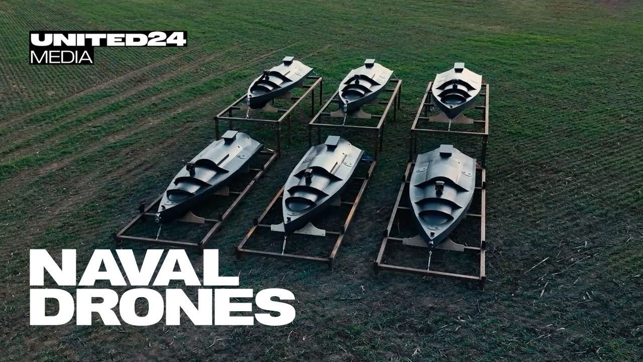 Naval drones. The War in Ukraine is a Battle of Innovations. Fight for Freedom