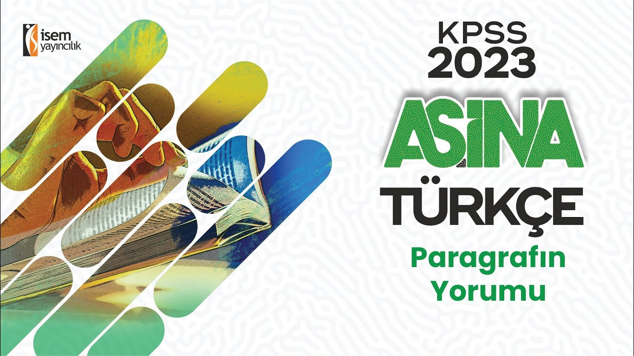 44) Paragrafın Yorumu / Gizem URAL (KPSS - DGS - ALES - TYT - AYT - LGS) İsemTV - 2023