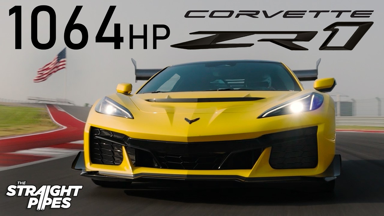 The CRAZIEST 1000hp car we&rsquo;ve ever driven!! 2025 Corvette ZR1 Review