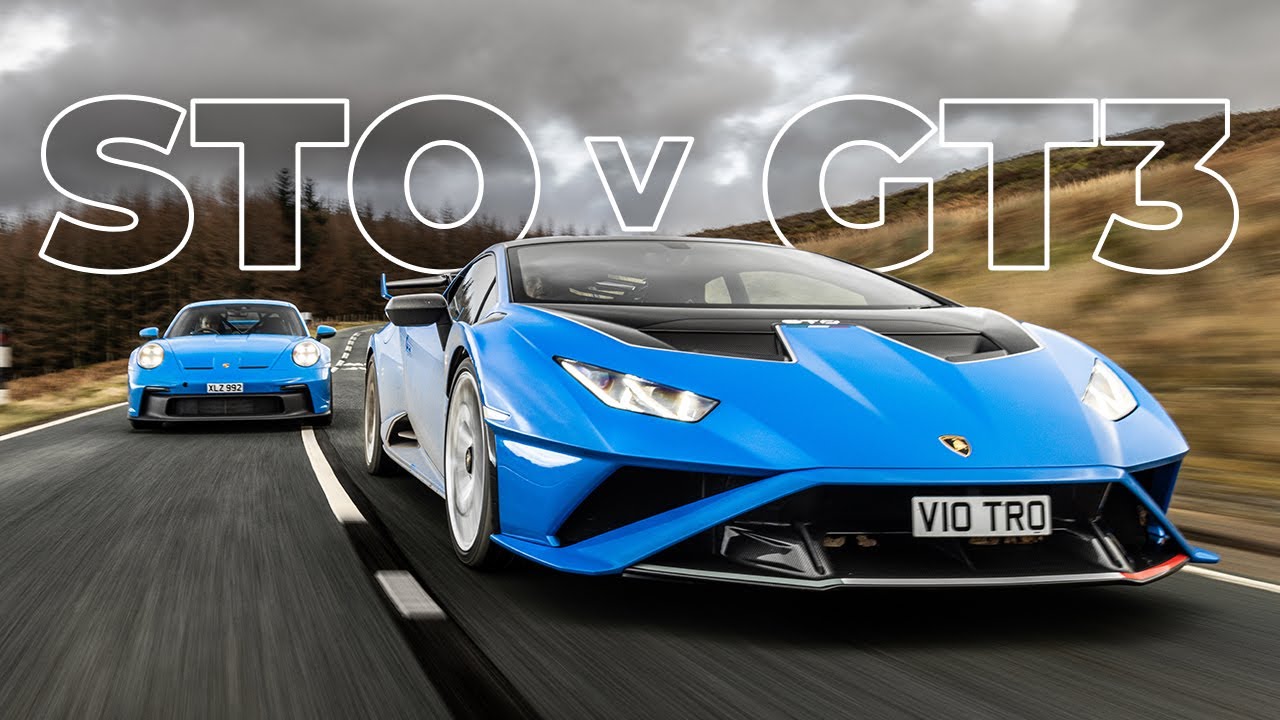 Lamborghini Huracan STO против Porsche 992 GT3 (с Беном Коллинзом) | Водитель суперкара | 4K