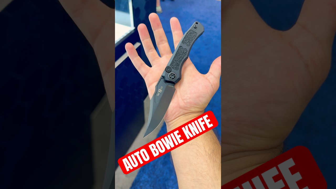 Would YOU EDC This Knife? Heretic Knives Wraith V4 Auto Bowie #knifecommunity #knifeskills