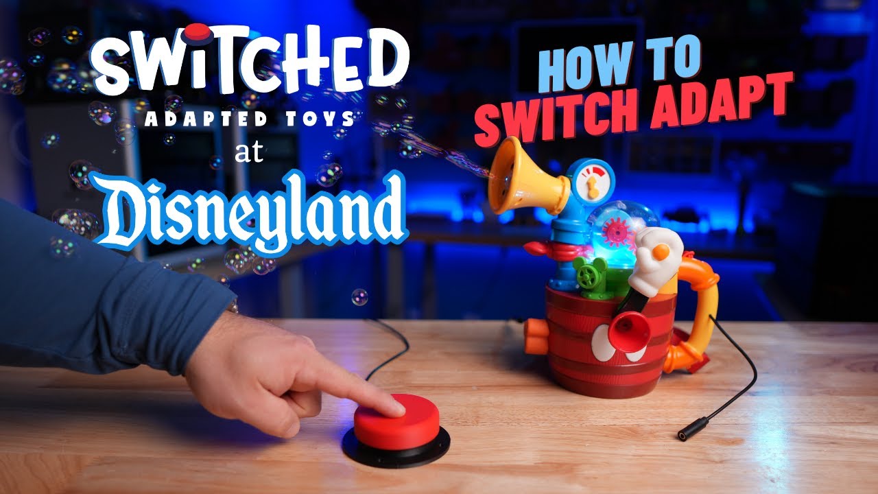How to Switch Adapted a Mickey's Toontown Bubble Blower from Disneyland
