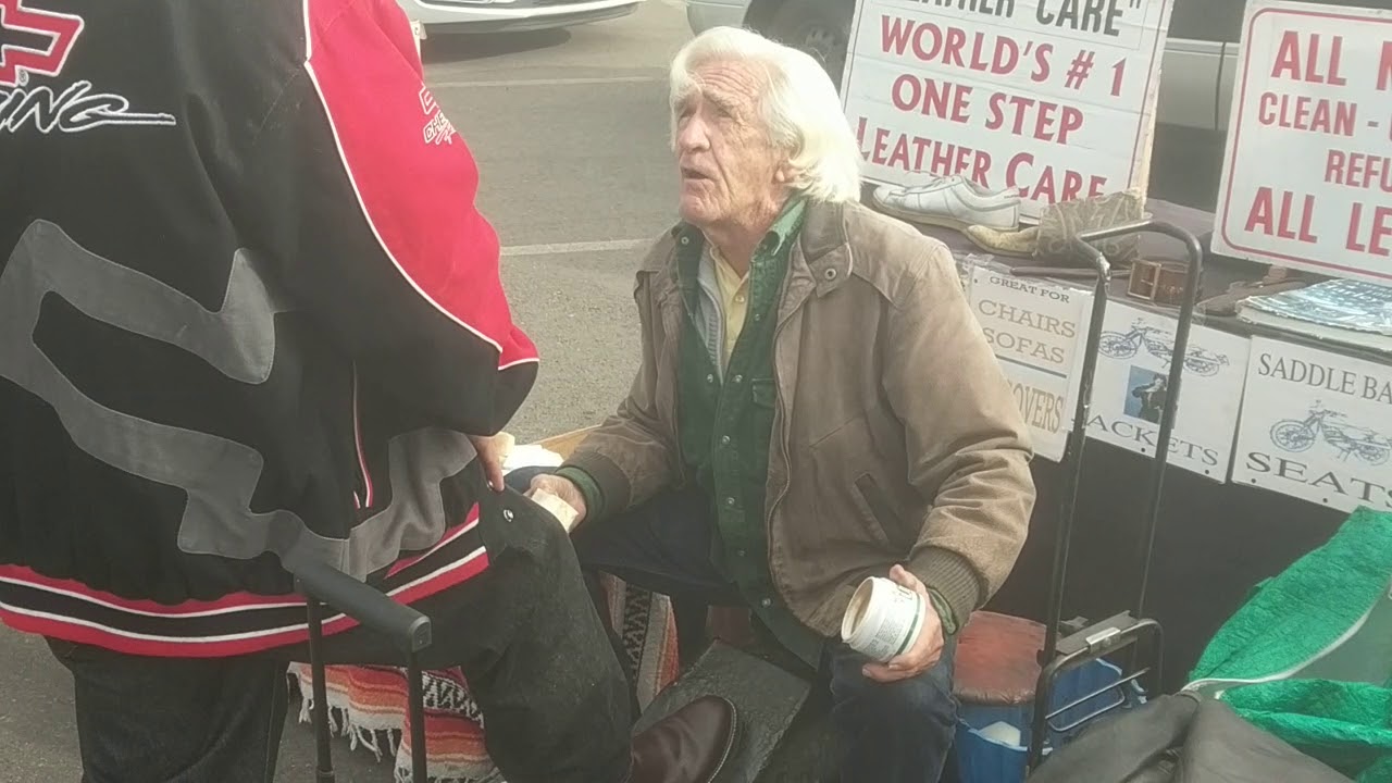 The Shoe Shine Man