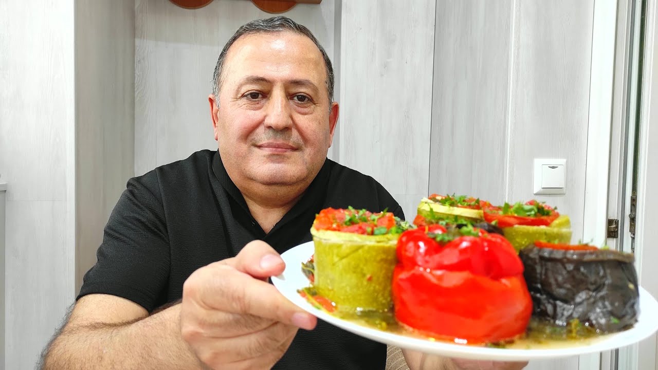 ФАРШИРОВАННЫЕ ОВОЩИ! Очень Вкусный Рецепт! ГОТОВЬТЕ СРАЗУ МНОГО!