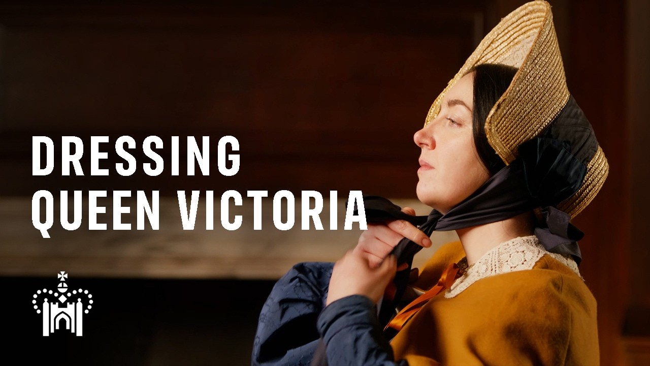 Getting Dressed as Queen Victoria