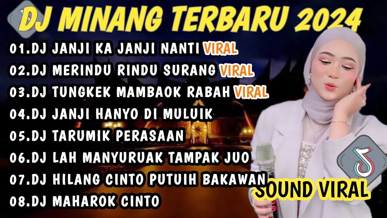 DJ MINANG TERBARU 2024 FULL BASS | VIRAL TIKTOK JANJI KA JANJI NANTI || MERINDU RINDU SURANG