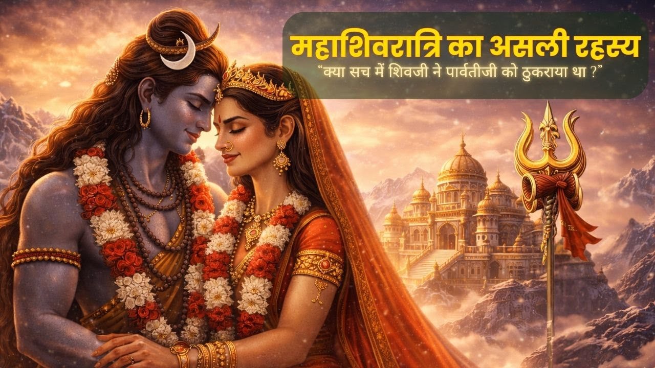 महाशिवरात्रि प्रेम,तपस्या औरअंतिम परीक्षा का रहस्य शिव मौन क्यों हो गए थे? शिवरात्रि का असली रहस्य।