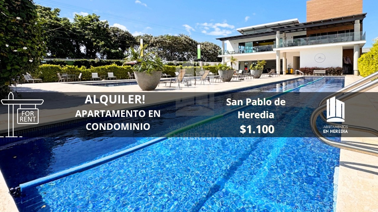 🏢 SAN PABLO DE HEREDIA - MUY AMPLIO APARTAMENTO DE 2 HABITACIONES