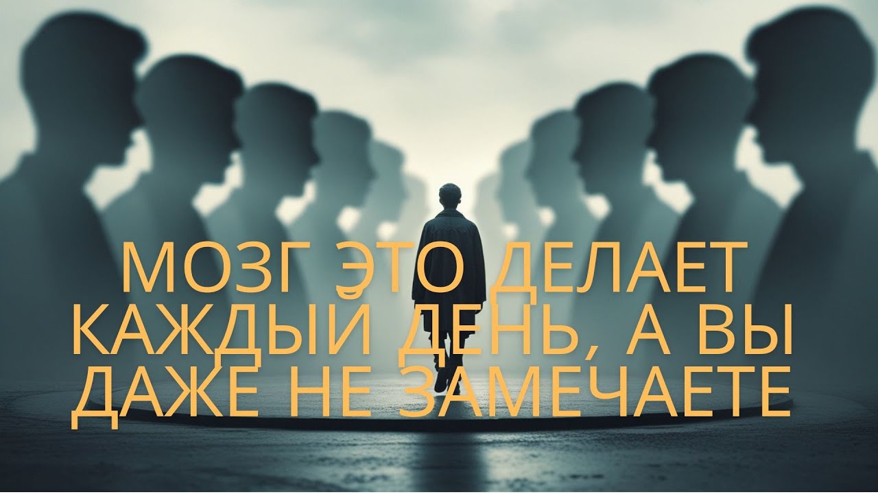 Мозг это делает каждый день, а вы даже не замечаете