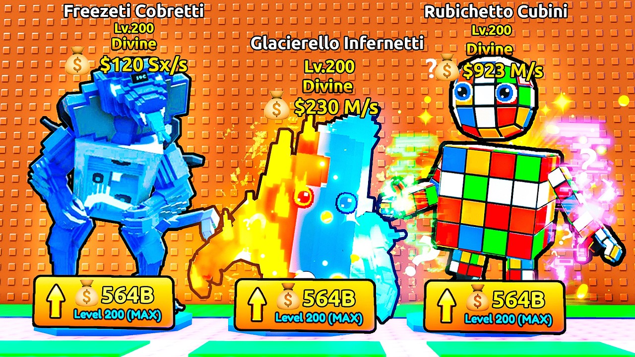 HICE LOS CRAFTEOS M&Aacute;S ROTOS para conseguir los NUEVOS BRAINROTS OP en Tsunami Brainrots