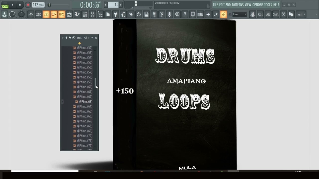 🔥 +150 🔥 Amapiano Drums loops 