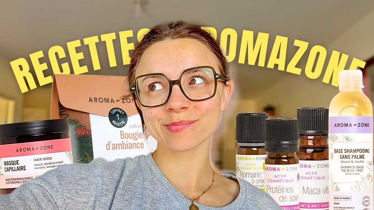 JE TESTE DES RECETTES AROMA-ZONE - Le romarin aide-t’il vraiment à la pousse des cheveux ? 🌿💆🏼‍♀️🥣