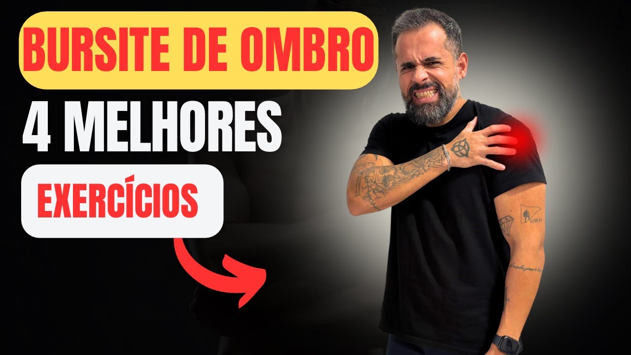 🚨[INÉDITO]🚨 TRATAMENTO PARA BURSITE DE OMBRO | 4 EXERCÍCIOS SIMPLES