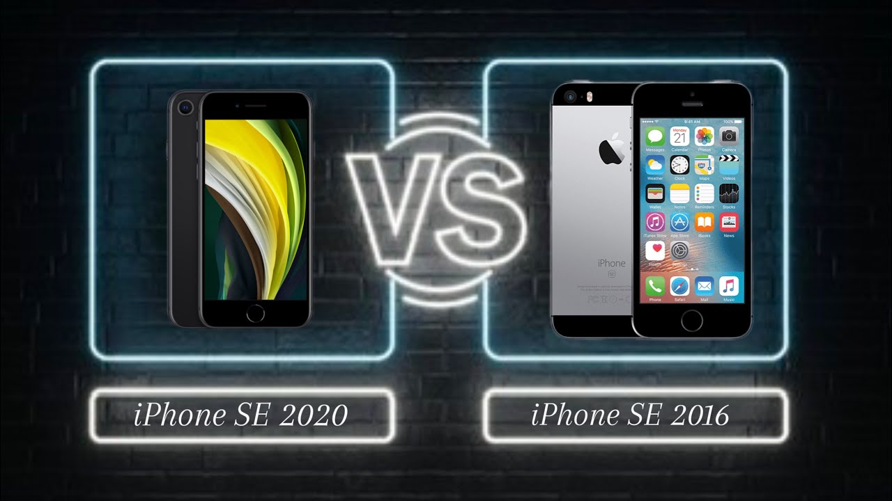 Сравнение iPhone SE 2016 и iPhone SE 2020