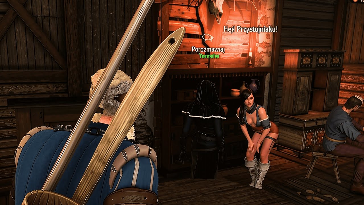 Geralt kiedy Yennefer już sobie poszła