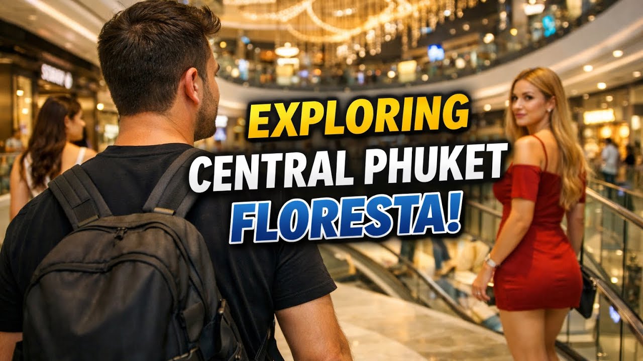 Mall Walking in Thailand | Central Phuket Floresta in Insta360 Go Ultra Mode