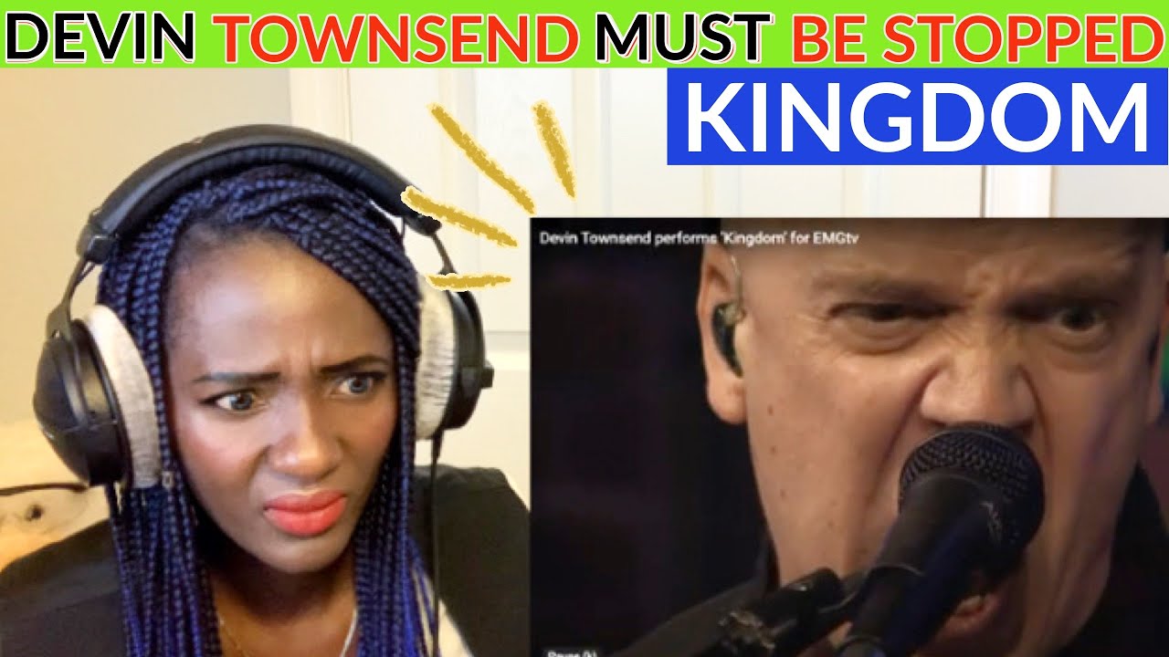SINGER Reacts to DEVIN TOWNSEND Performs “Kingdom” I am So Excited to Share This With You!!!!