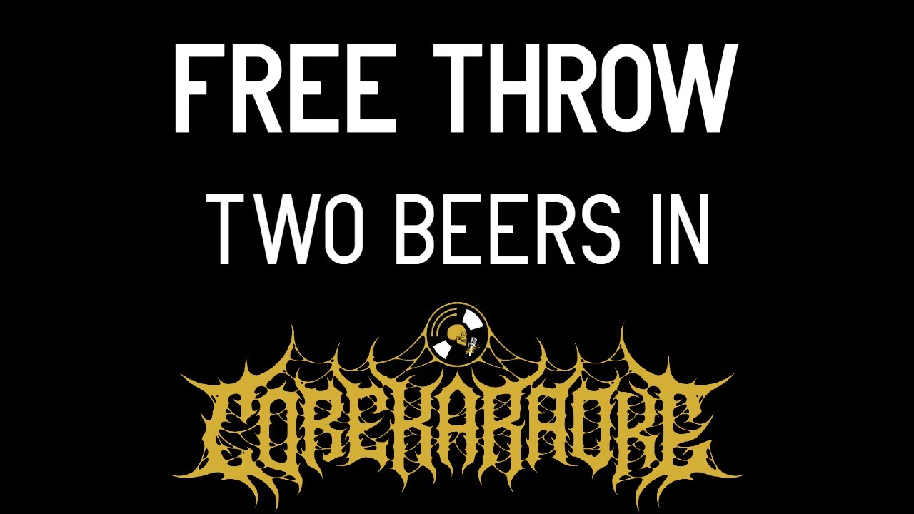 Free Throw - Two Beers In [Karaoke Instrumental]