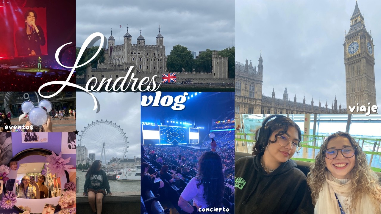 Mi viaje a Londres para el concierto de Jin (BTS) ✨️💜